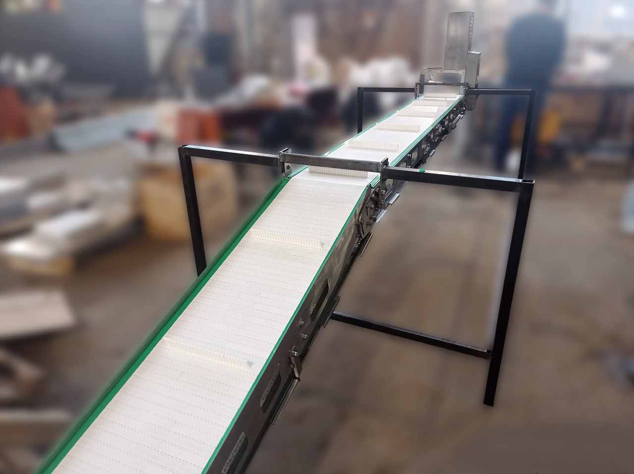 конвейер с модульной лентой