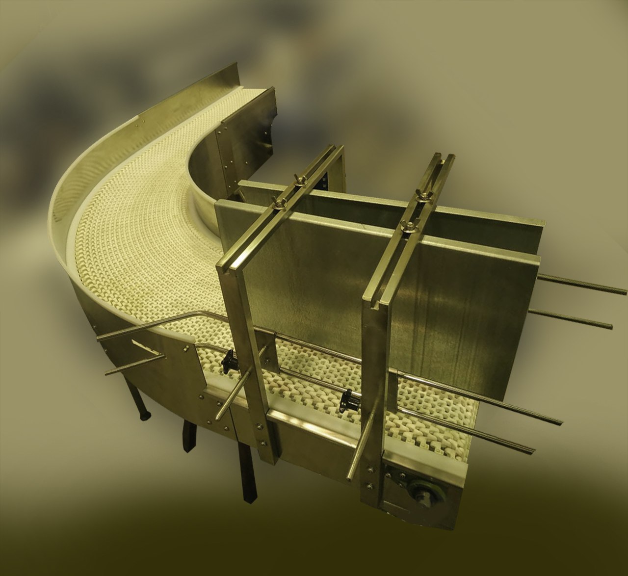 конвейер с модульной лентой