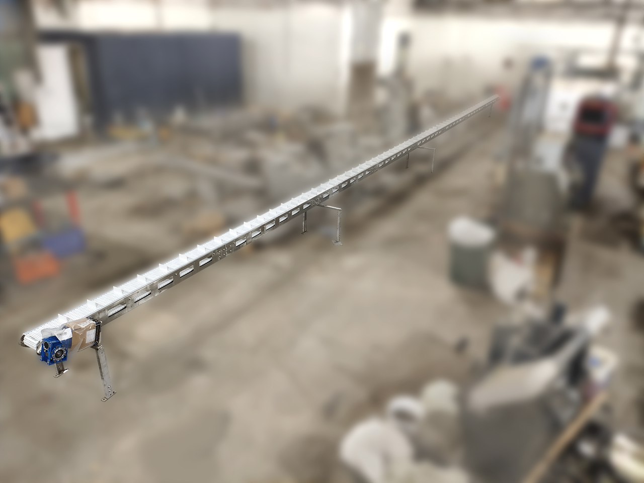 конвейер с модульной лентой